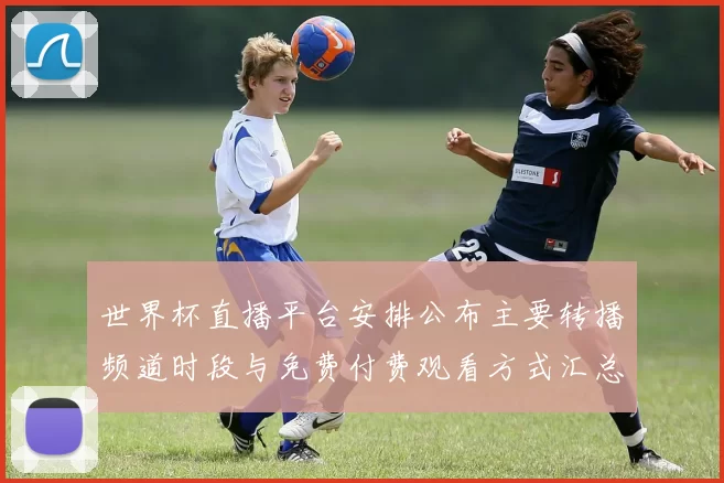 世界杯直播平台安排公布主要转播频道时段与免费付费观看方式汇总